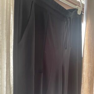 Lands' End Black Wide Leg Women's Pants 1X